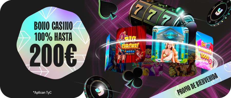 ¡DOBLAMOS TU PRIMER DEPÓSITO EN EL SUUUPER CASINO!