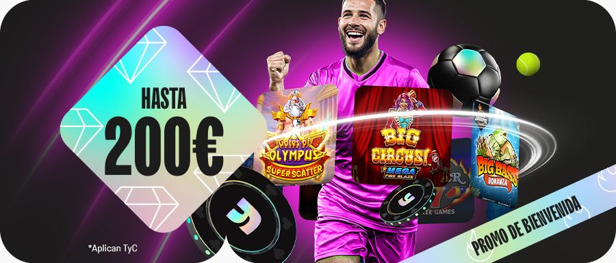 ¡DOOOBLE PROMO DE BIENVENIDAAA: CASINO + SPORT!